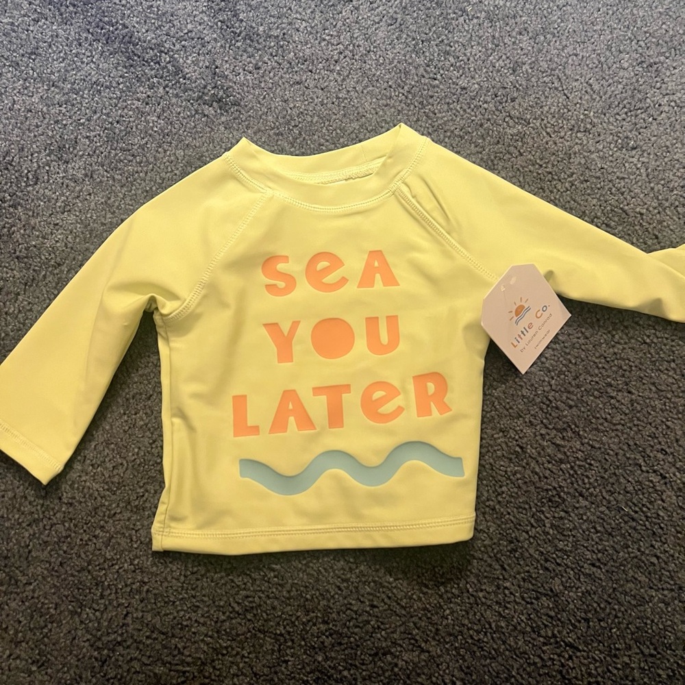 NEW 6 M little Co. by Lauren Conrad Swim Shirt